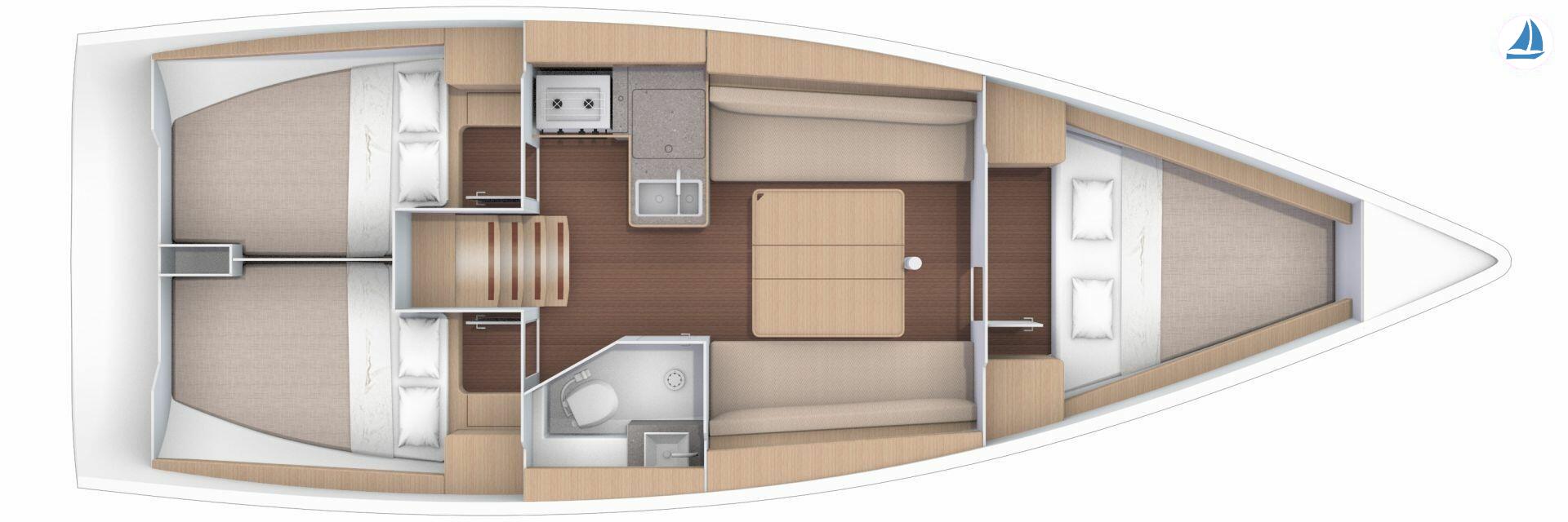 Foto Dufour 360 Grand Large 9